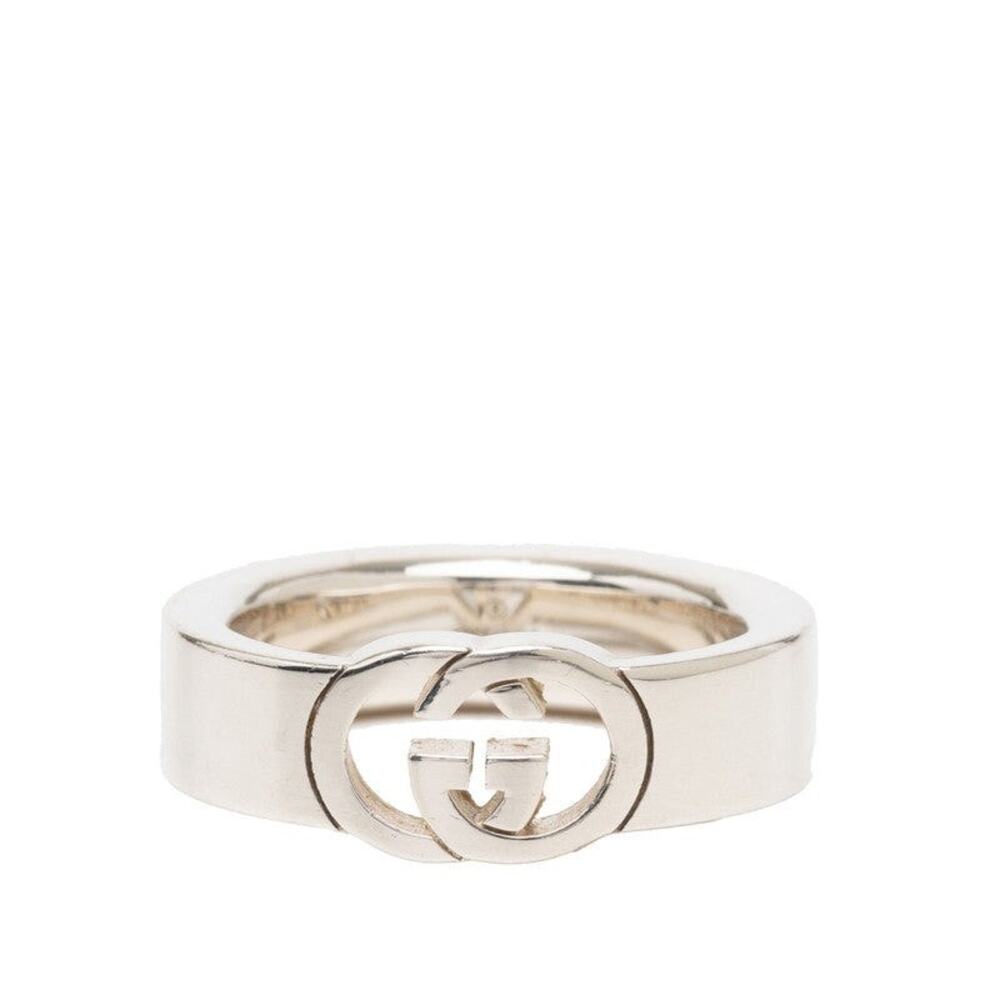 Gucci Interlocking G Ring Sterling Silver 925